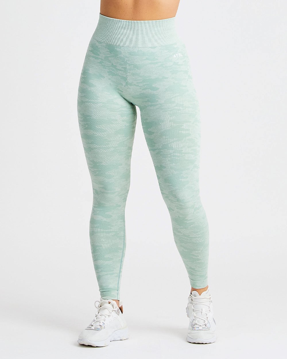 AYBL Evolve Camo Seamless Leggings Groen | 1287943-DV