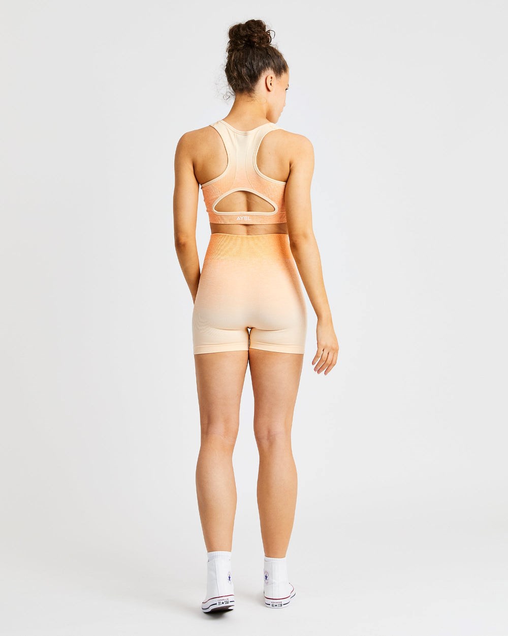 AYBL Pulse Ombré Seamless Shorts Oranje | 8203164-XF