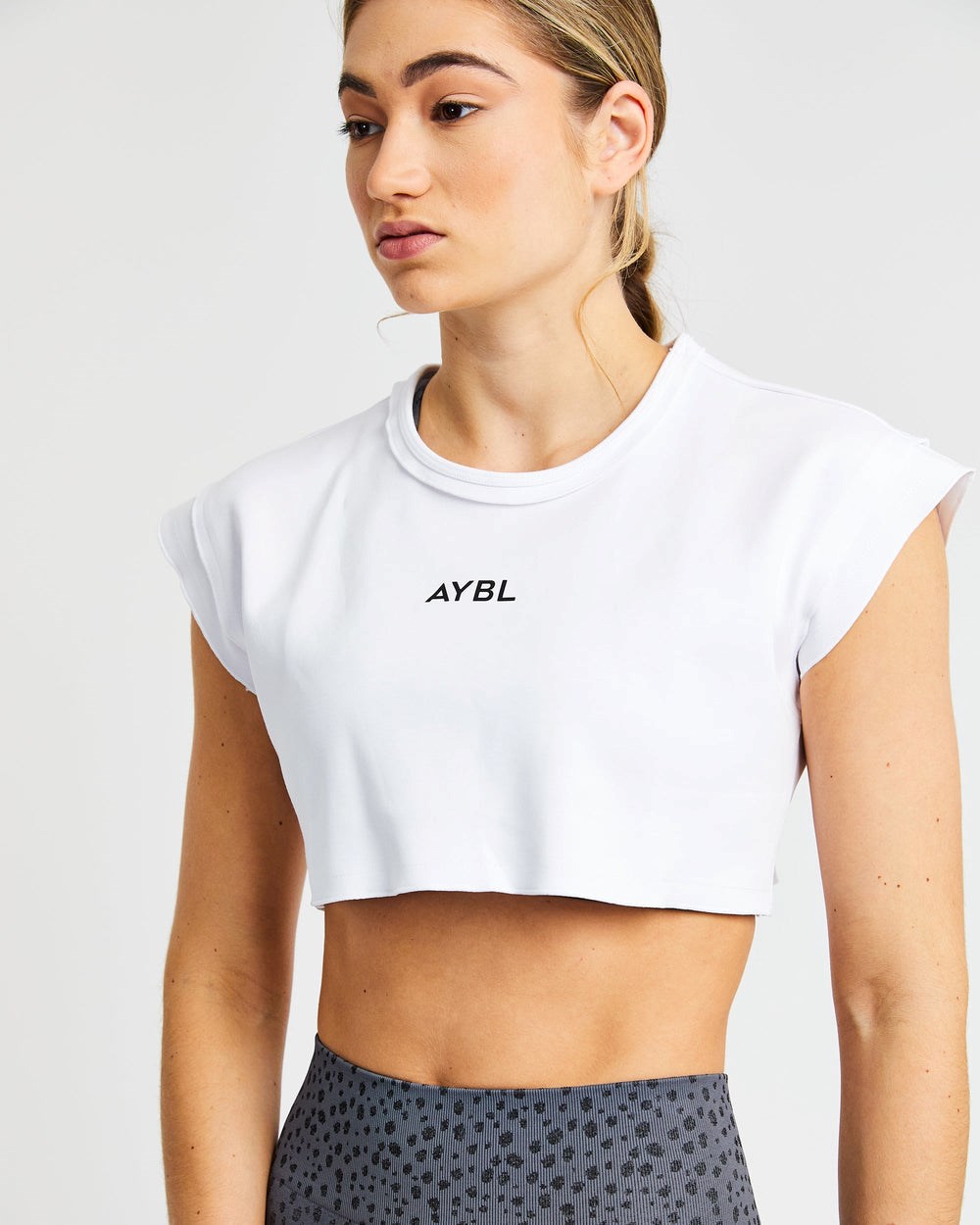 AYBL Training Crop Top Wit | 5180649-RL