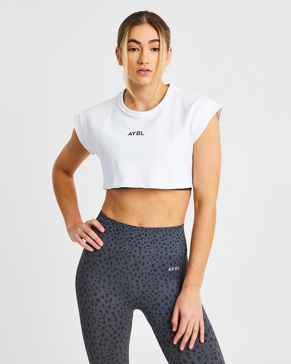 AYBL Training Crop Top Wit | 5180649-RL