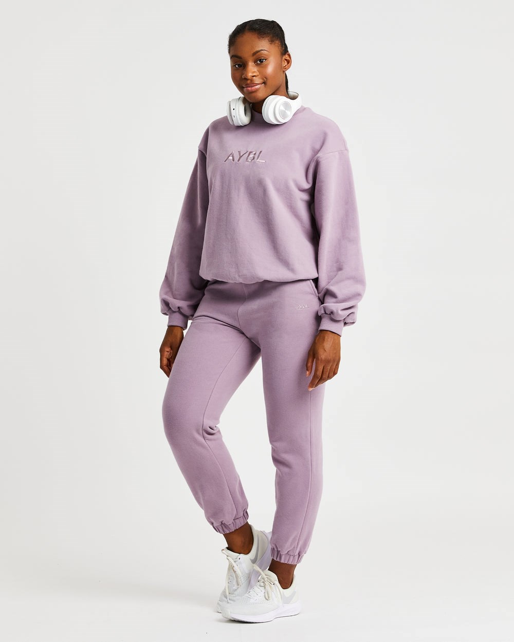 AYBL Everyday Oversized Joggers Muted Mauve | 7548612-RD