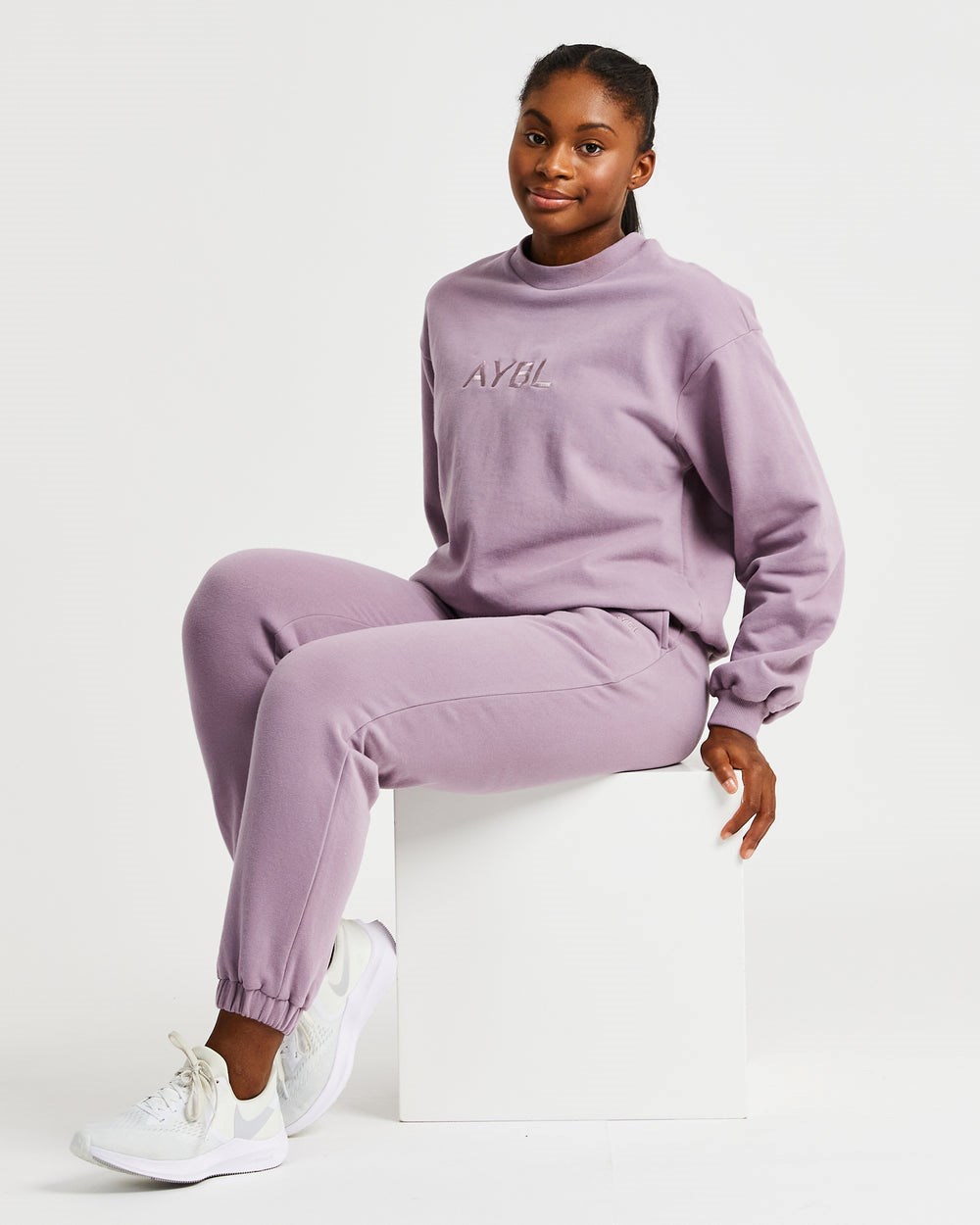 AYBL Everyday Oversized Joggers Muted Mauve | 7548612-RD