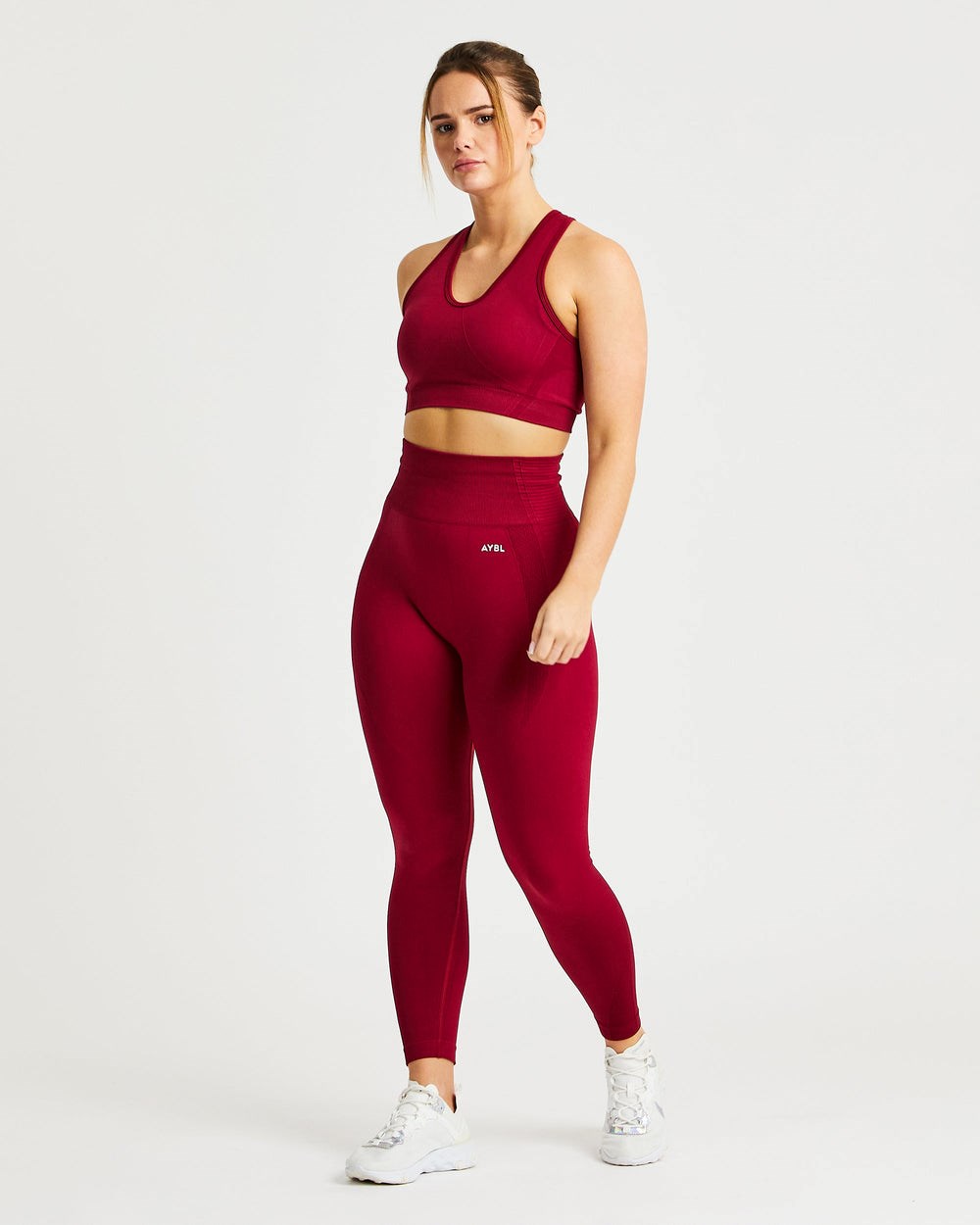 AYBL Balance V2 Seamless Leggings Rood | 1408253-QI