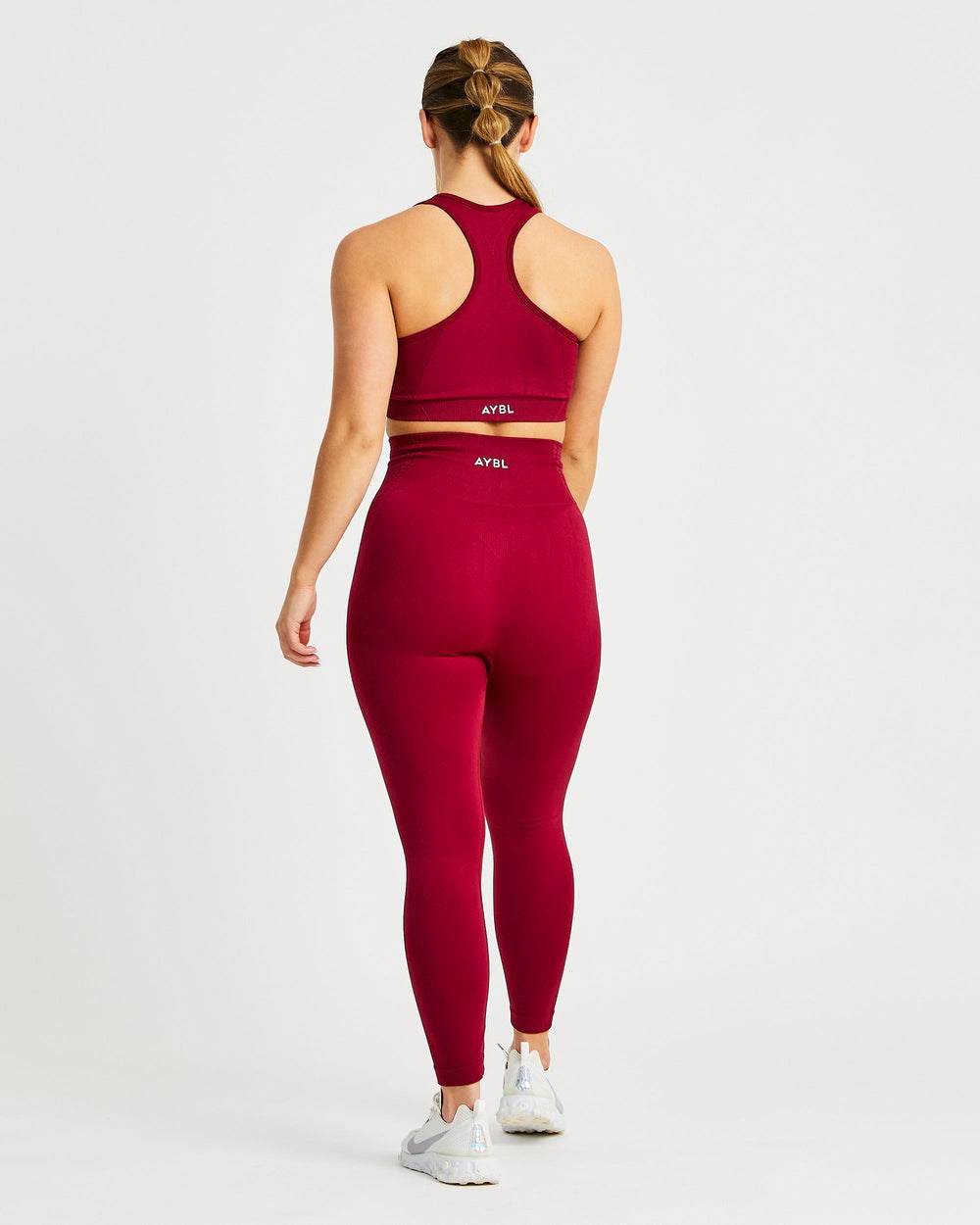 AYBL Balance V2 Seamless Leggings Rood | 1408253-QI