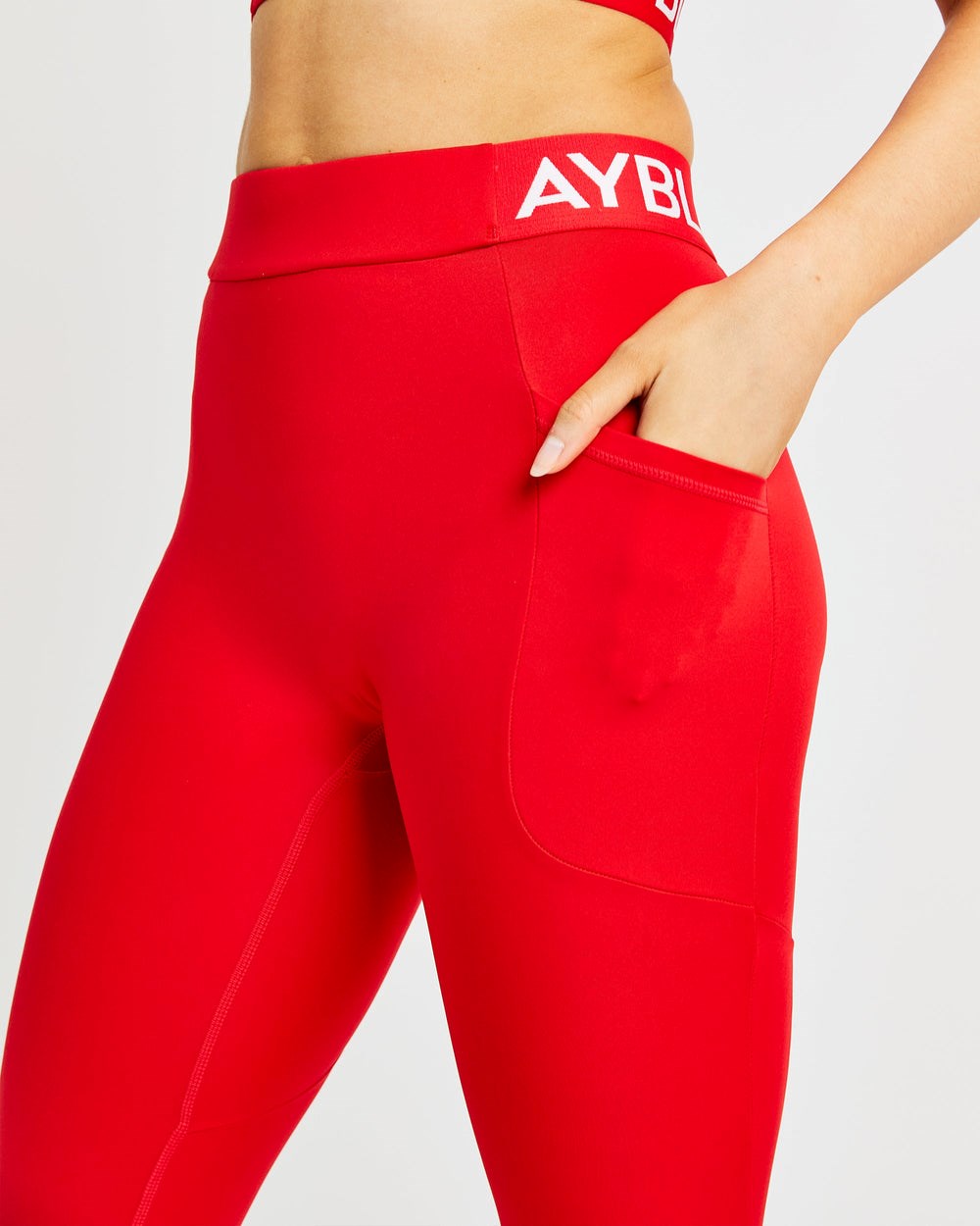 AYBL Training Leggings Rood | 4736091-TY