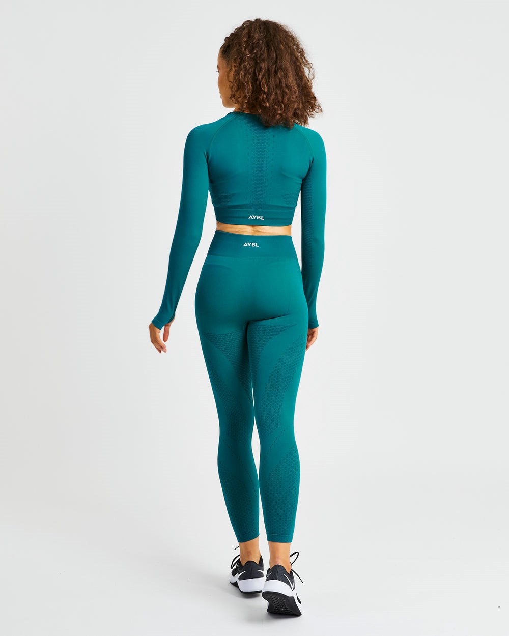 AYBL Ignite Seamless Leggings Hyper Teal | 9076438-BA