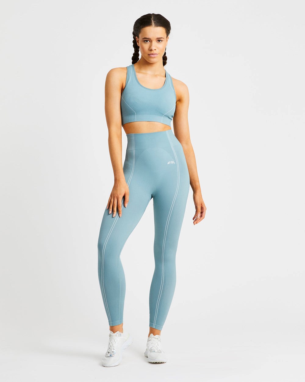 AYBL Reflex Seamless Leggings Teal | 0624719-UC