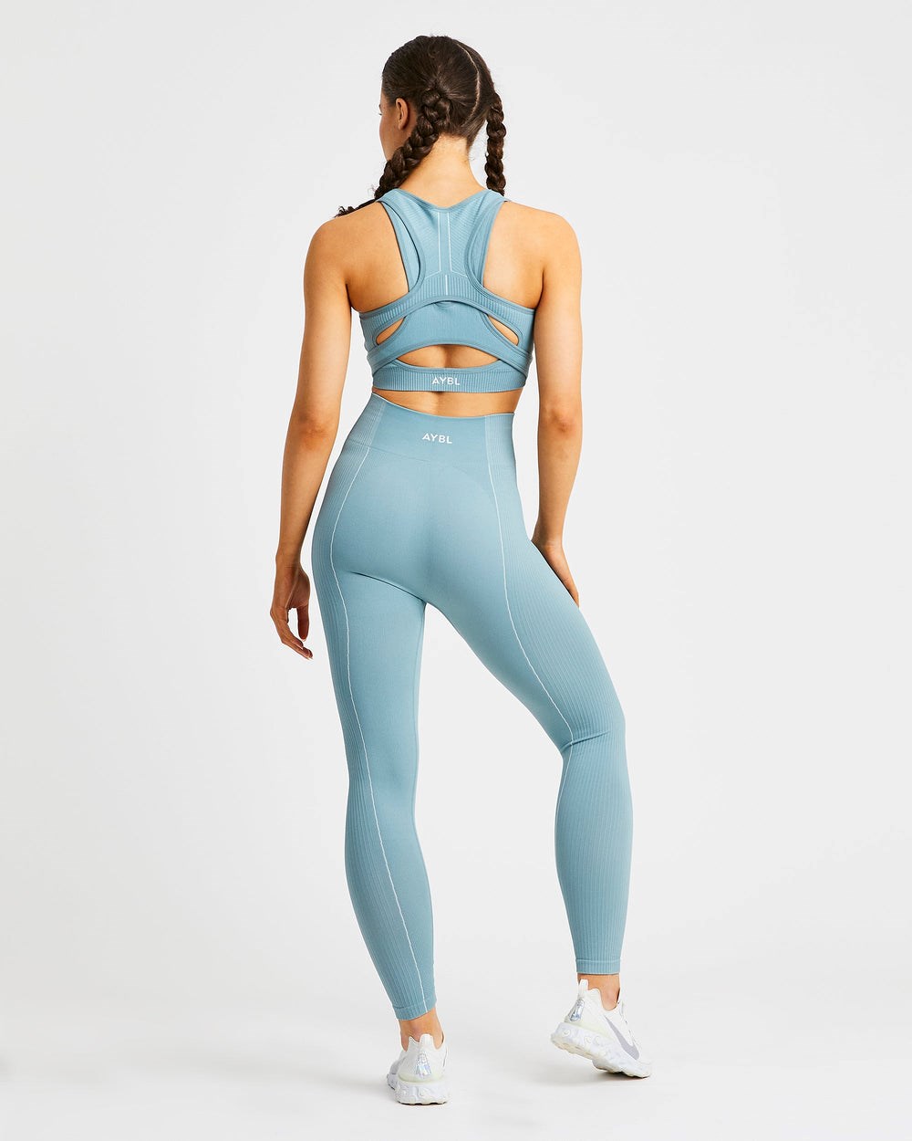 AYBL Reflex Seamless Leggings Teal | 0624719-UC