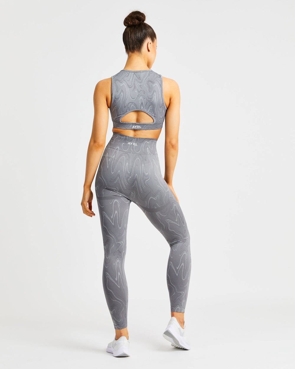 AYBL Velocity Seamless Crop Vest Grijs | 5436120-DQ