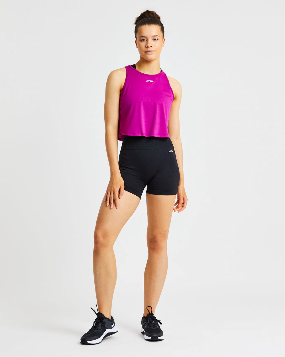 AYBL Strive Crop Vest Magenta | 8570416-MB