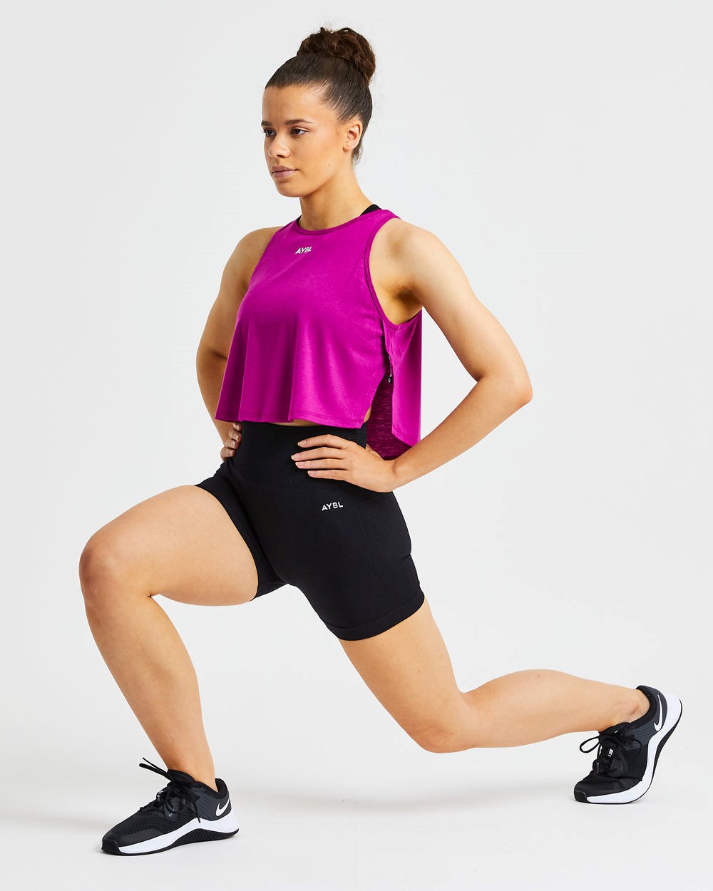 AYBL Strive Crop Vest Magenta | 8570416-MB