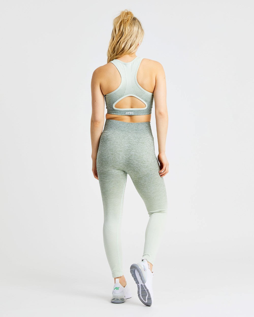 AYBL Pulse Ombré Seamless Leggings Khaki | 9326057-XC