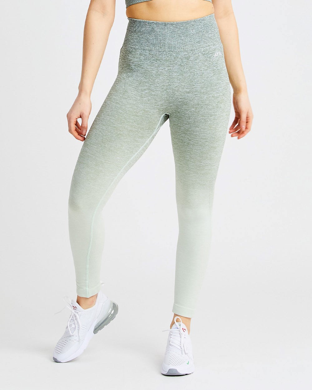 AYBL Pulse Ombré Seamless Leggings Khaki | 9326057-XC