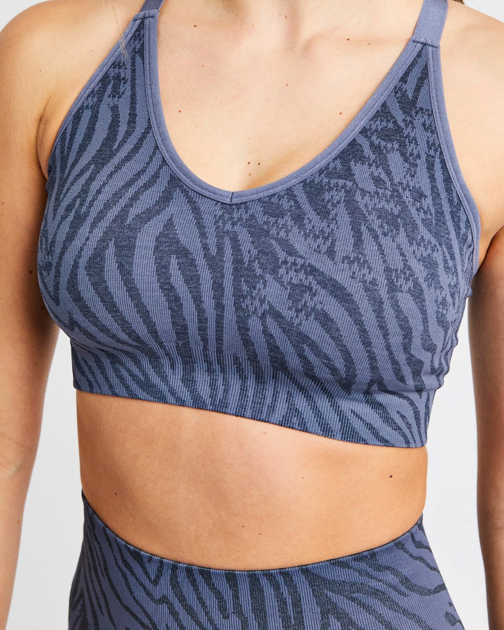 AYBL Evolve Animal Seamless Sports Bra Blauw | 5920138-BA