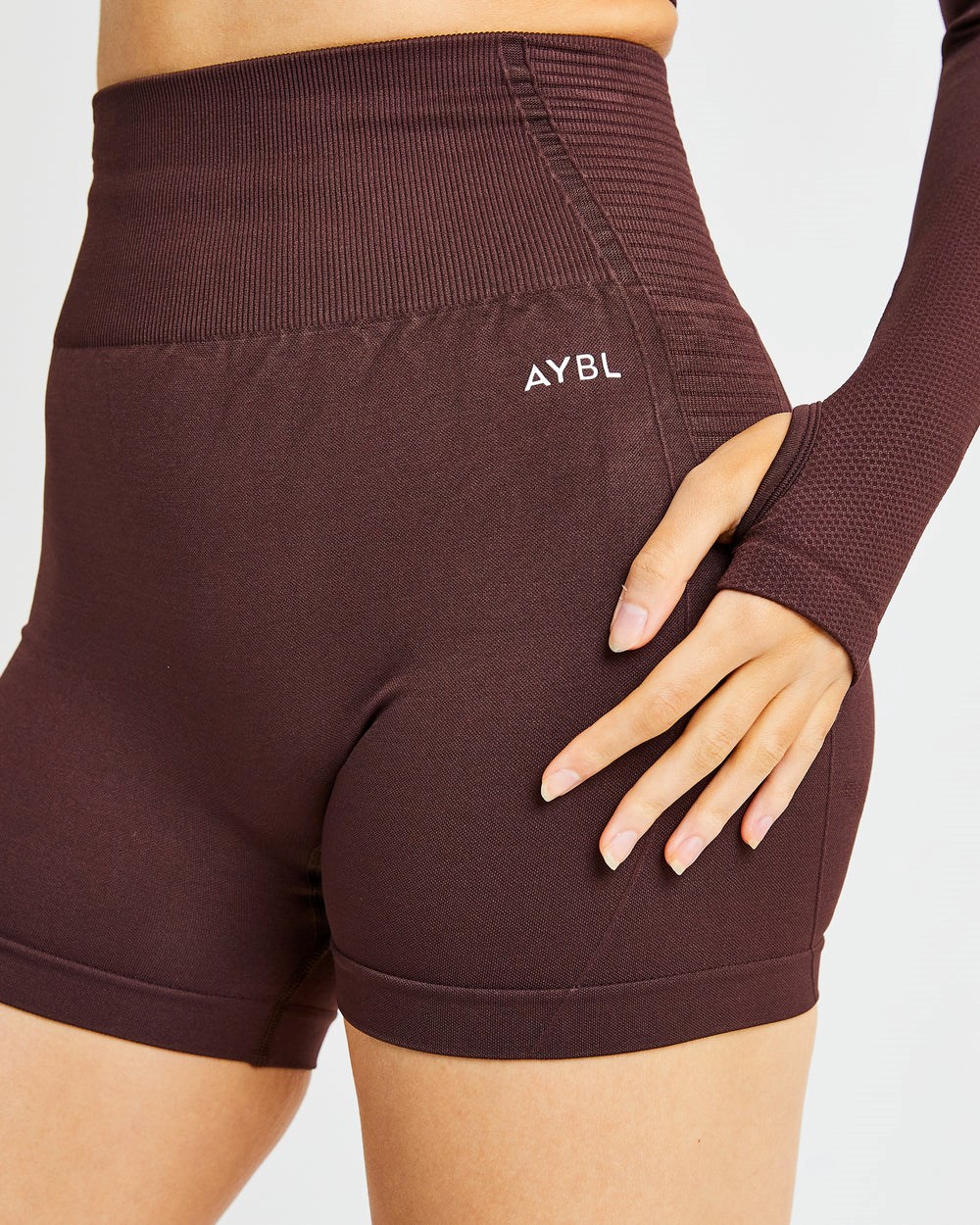 AYBL Balance V2 Seamless Shorts Chocola Bruin | 0789312-NI