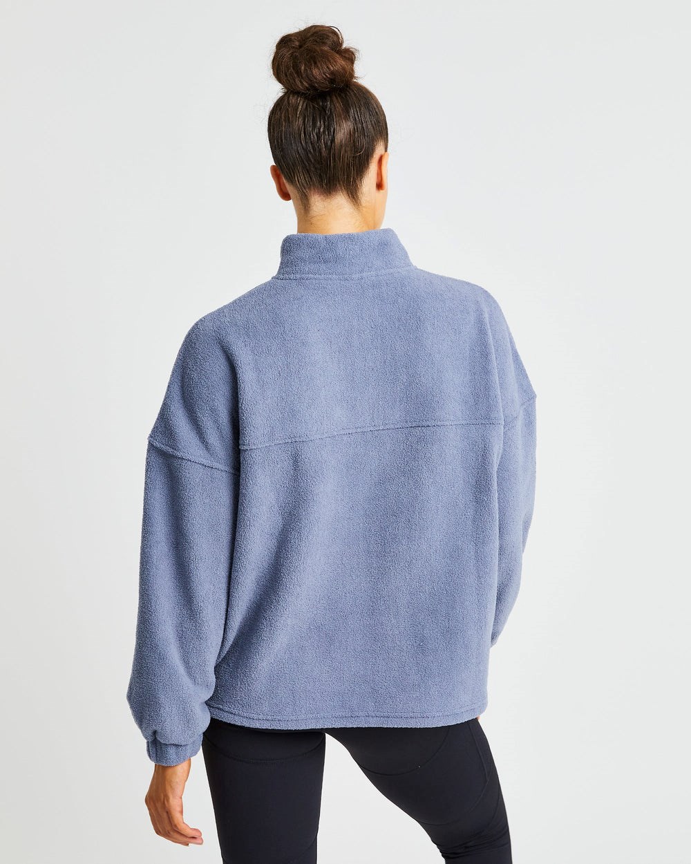 AYBL Effortless Oversized Fleece Blauw | 4571029-GD