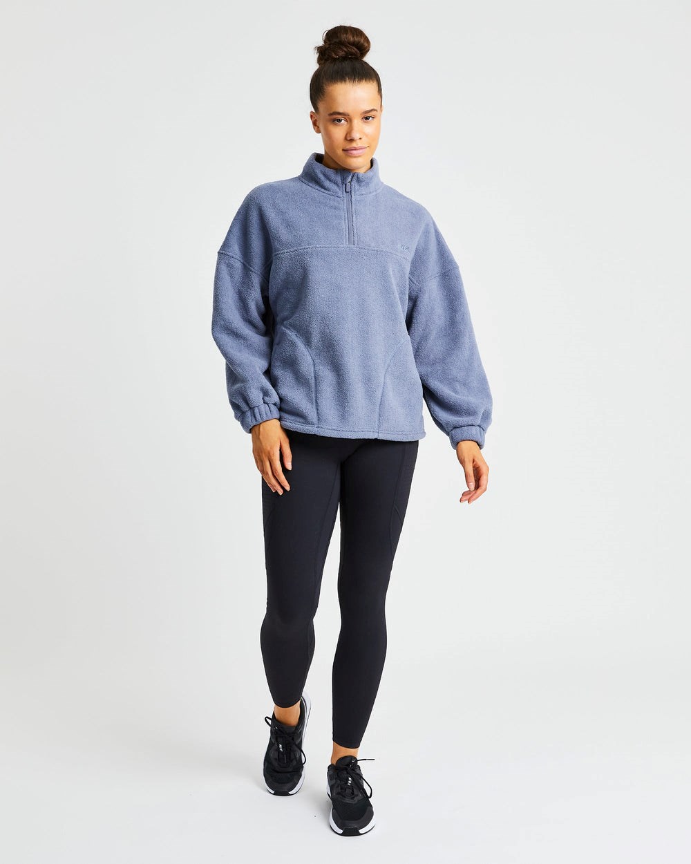 AYBL Effortless Oversized Fleece Blauw | 4571029-GD