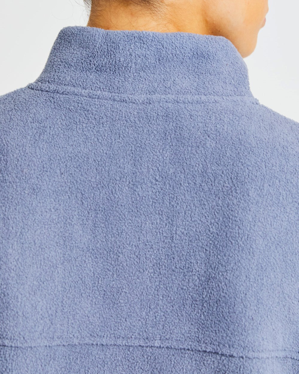 AYBL Effortless Oversized Fleece Blauw | 4571029-GD