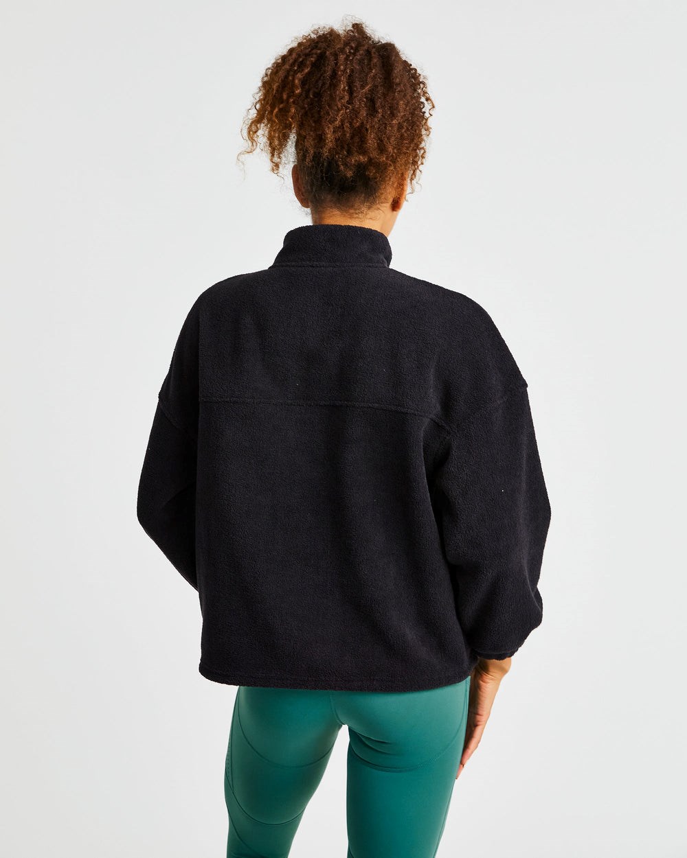 AYBL Effortless Oversized Fleece Zwart | 6305972-TI