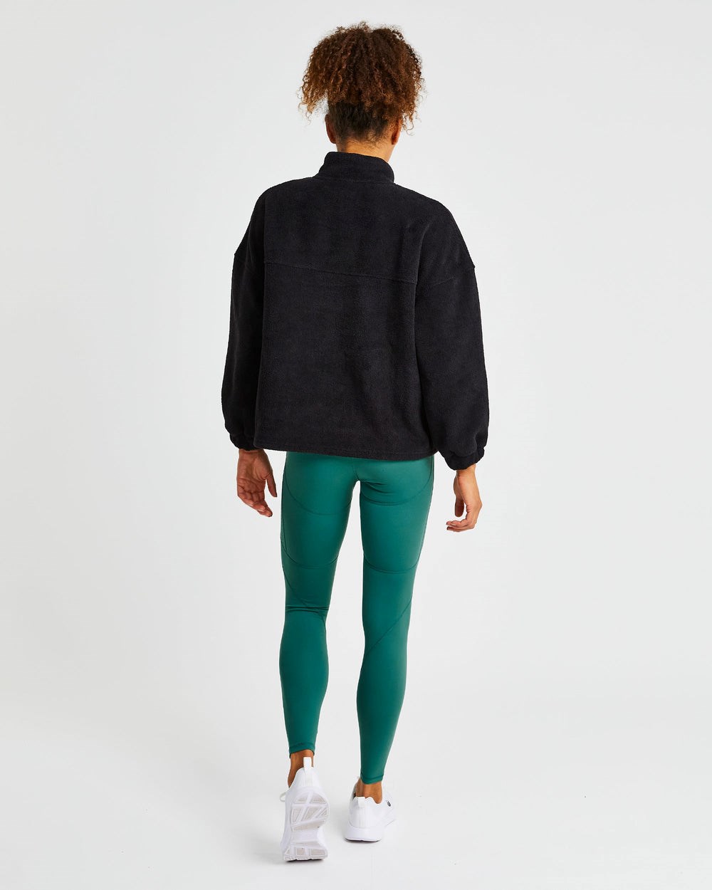 AYBL Effortless Oversized Fleece Zwart | 6305972-TI