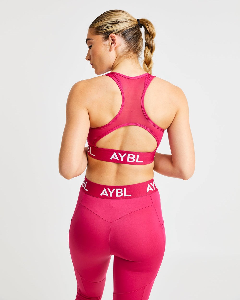 AYBL Training Sports Bra Raspberry | 8014263-LK