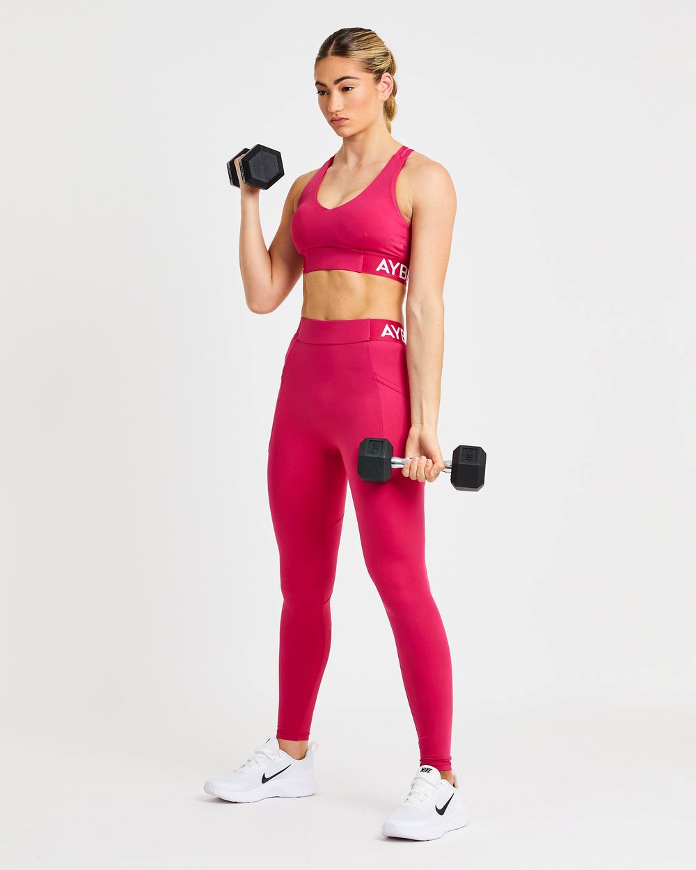 AYBL Training Sports Bra Raspberry | 8014263-LK