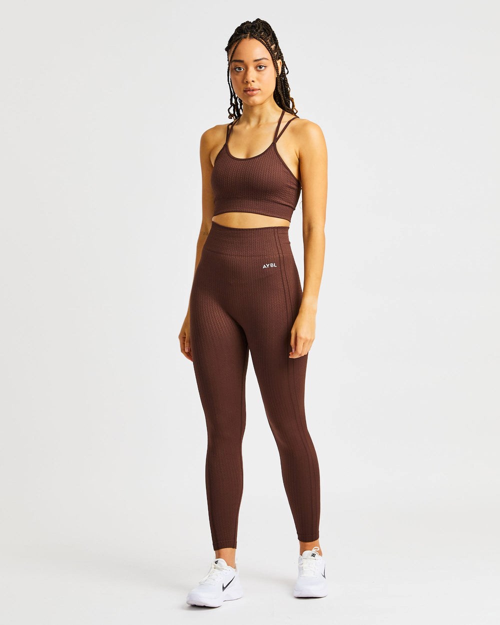 AYBL Luxe Seamless Leggings Bruin | 9148726-CH