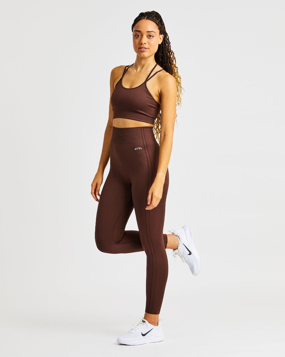 AYBL Luxe Seamless Leggings Bruin | 9148726-CH