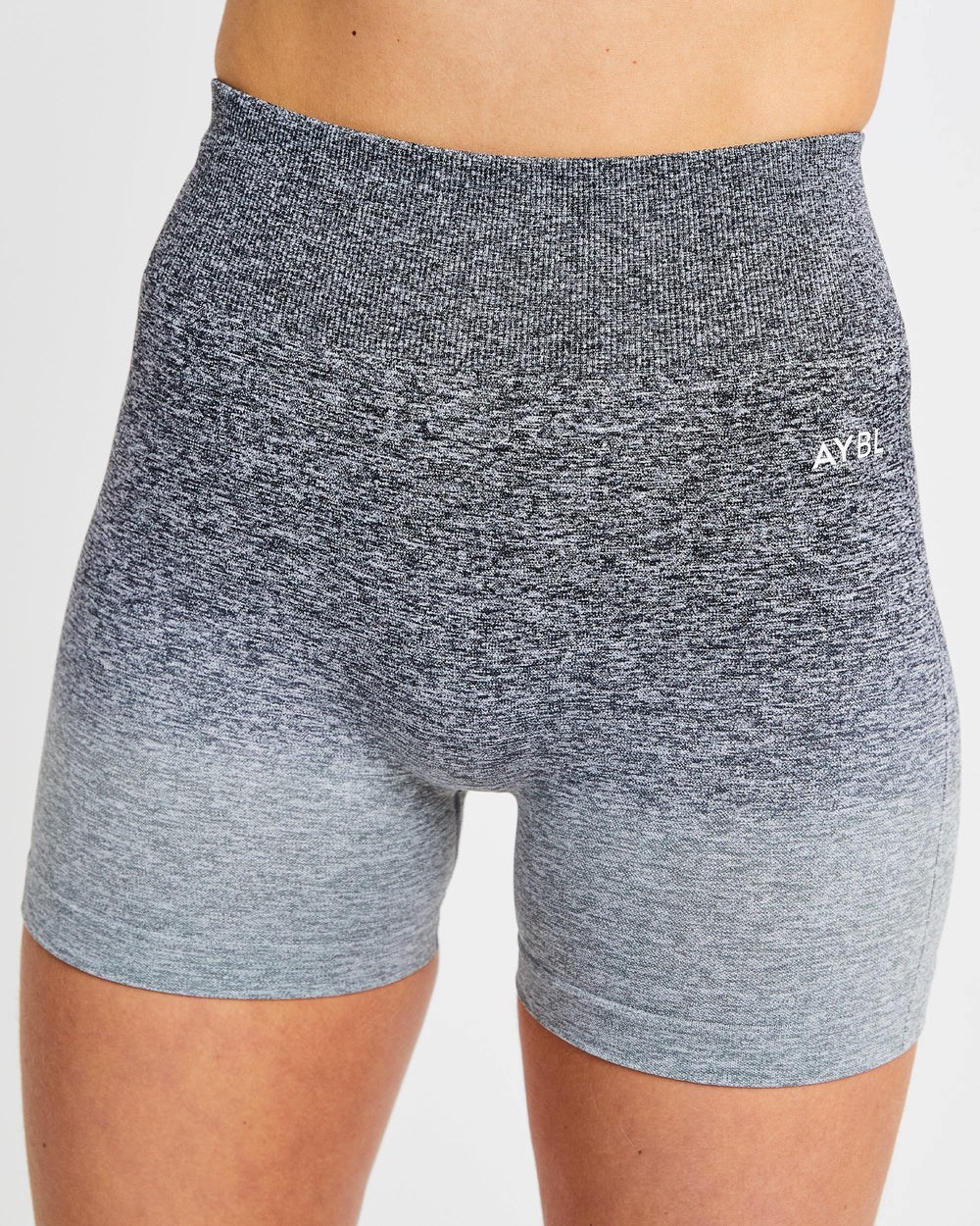 AYBL Pulse Ombré Seamless Shorts Grijs | 6319804-MD