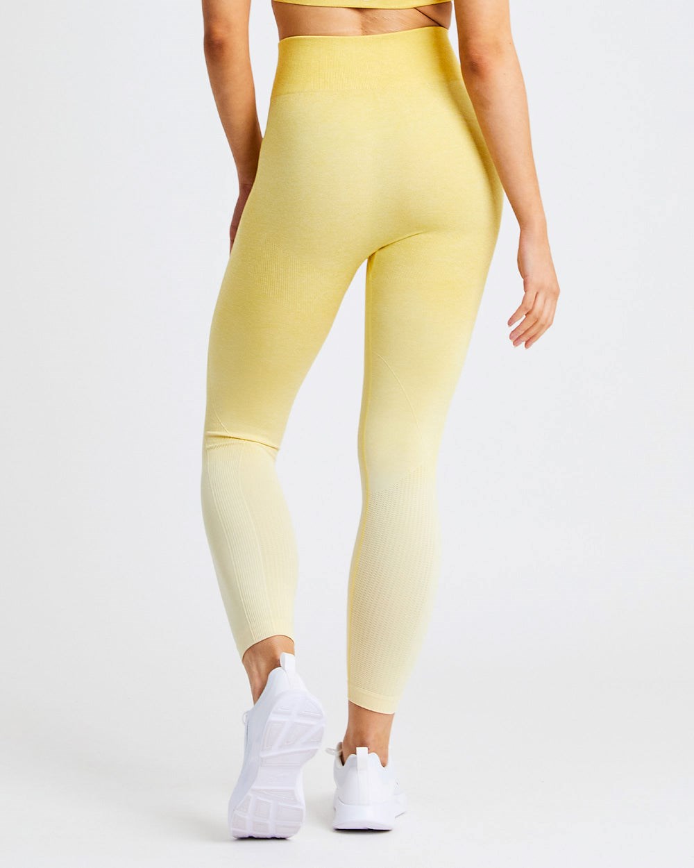 AYBL Pulse Ombré Seamless Leggings Geel | 5329687-TE