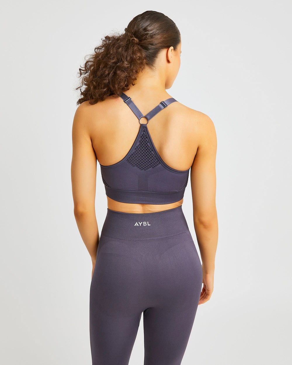 AYBL Reform Seamless Sports Bra Charcoal | 2614503-FK