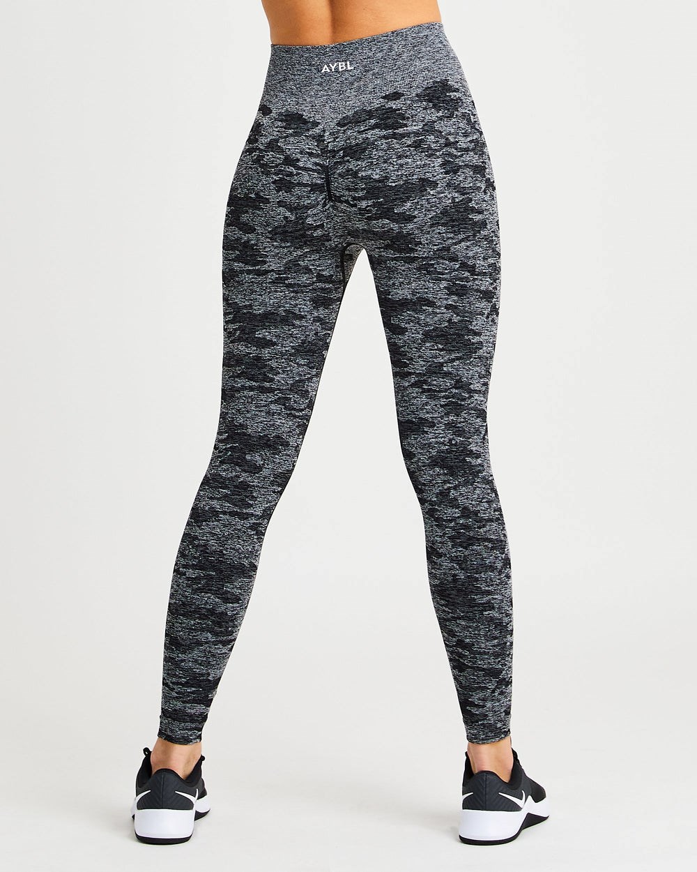 AYBL Evolve Camo Seamless Leggings Zwart | 6542738-KC