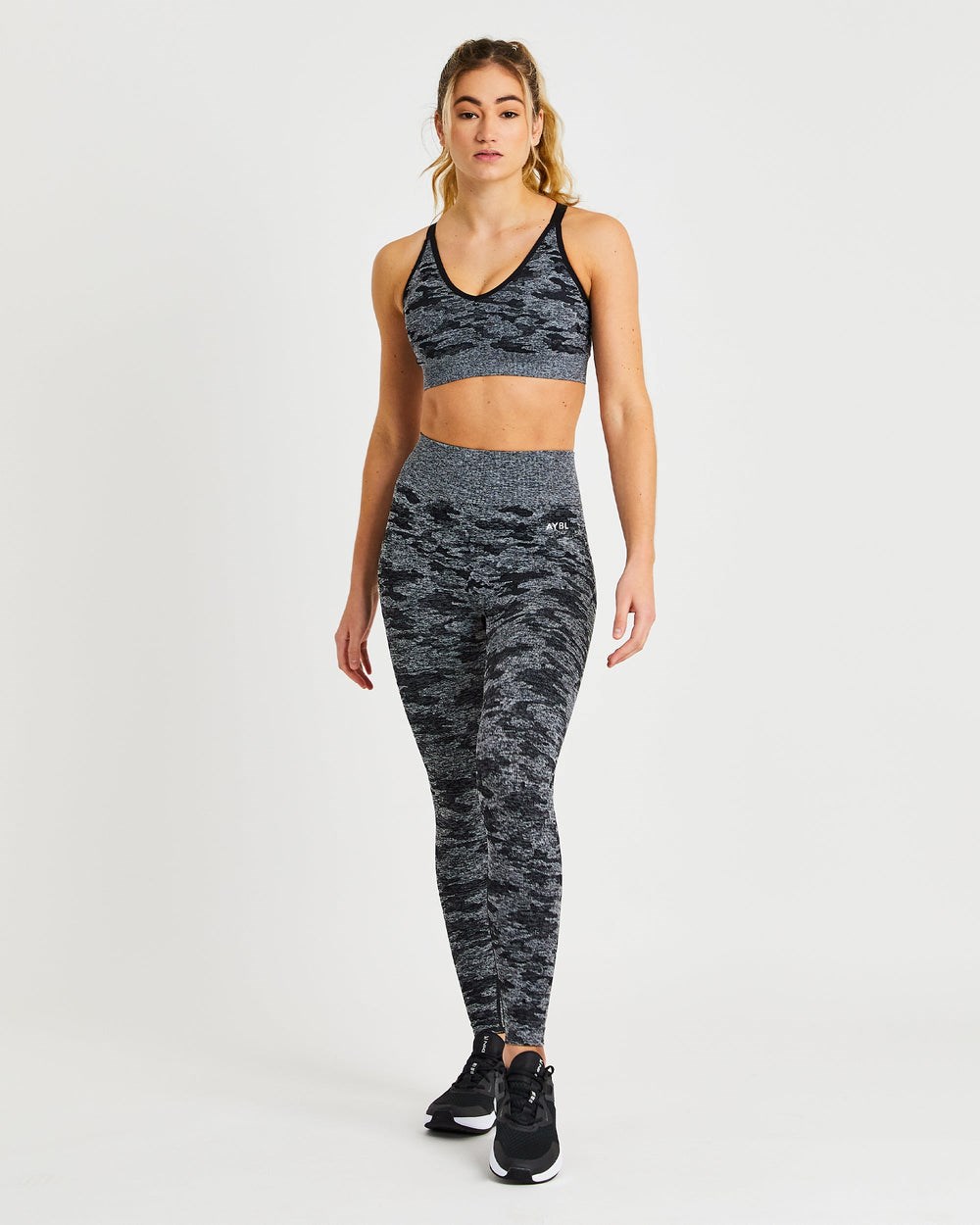 AYBL Evolve Camo Seamless Leggings Zwart | 6542738-KC