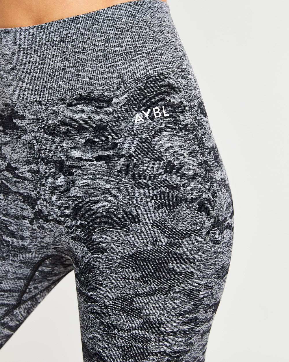 AYBL Evolve Camo Seamless Leggings Zwart | 6542738-KC