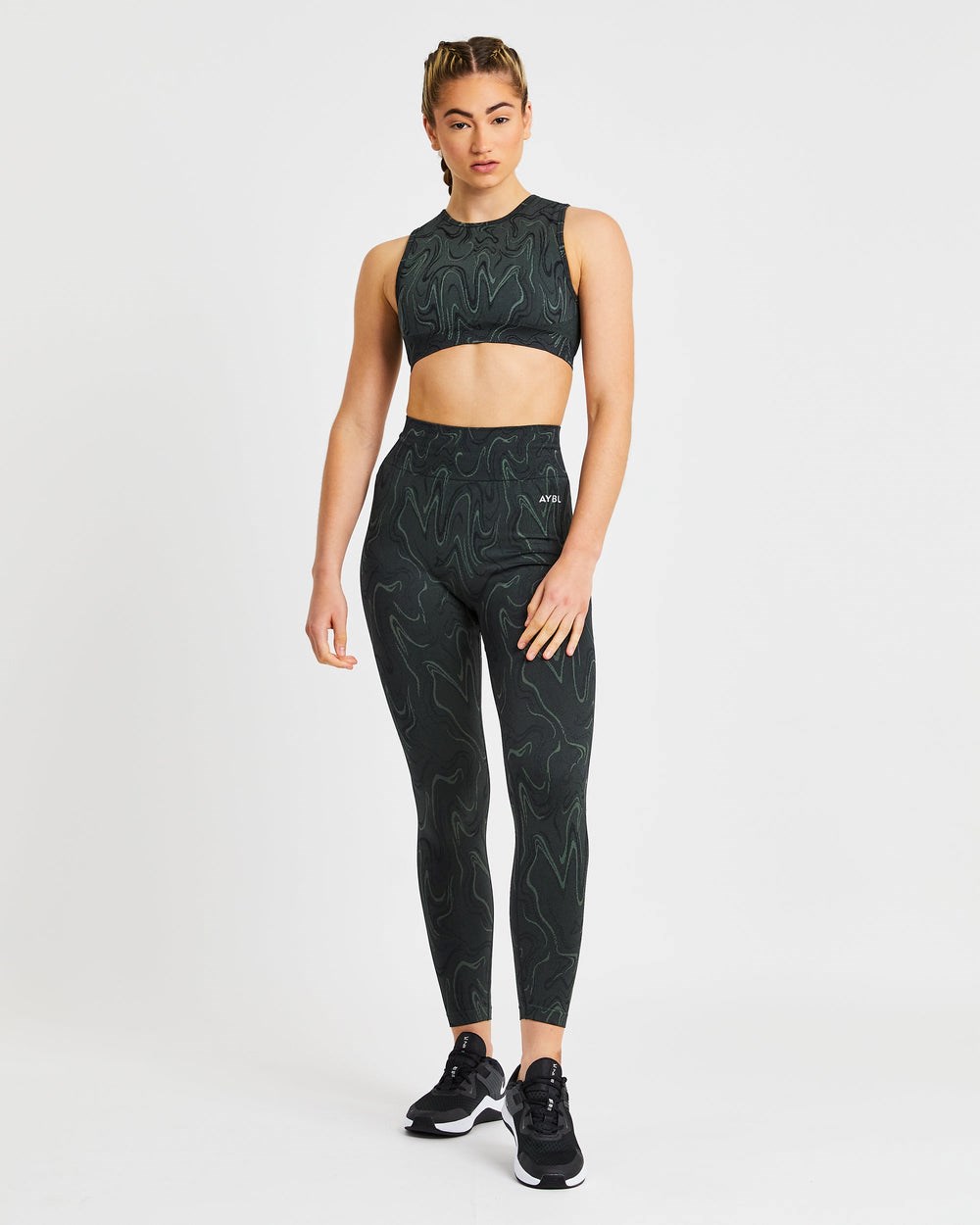 AYBL Velocity Seamless Leggings Zwart | 7301492-RF