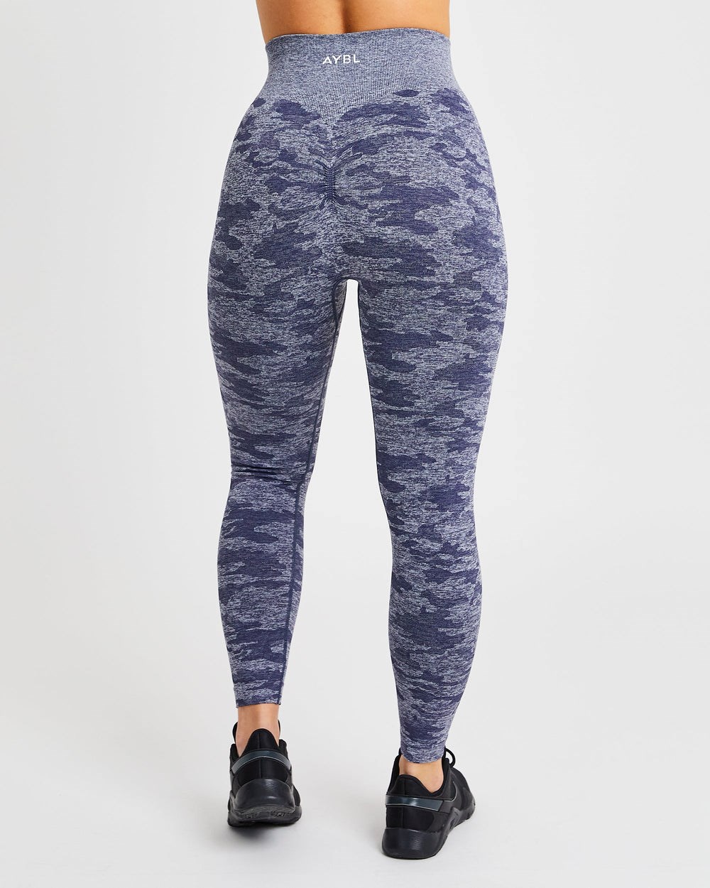 AYBL Evolve Camo Seamless Leggings Donkerblauw | 0576812-LU