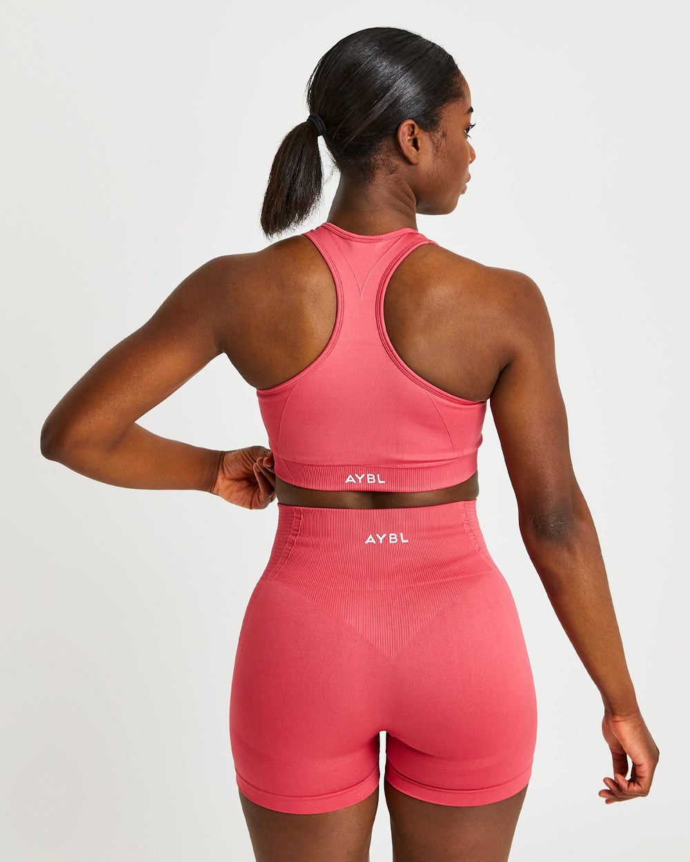 AYBL Balance V2 Seamless Sports Bra Roze | 6703142-SH