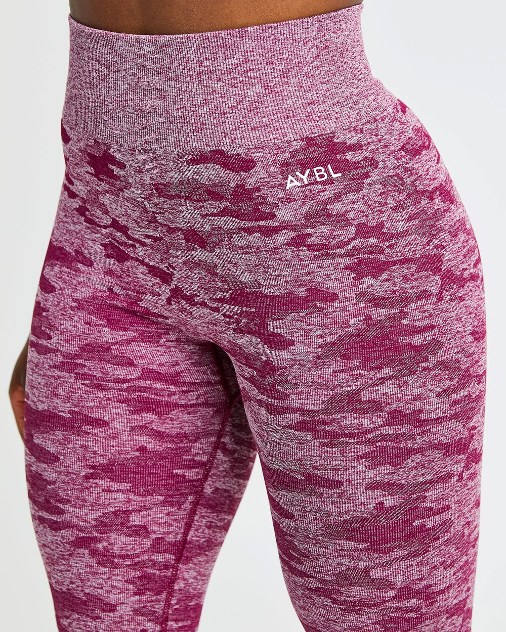 AYBL Evolve Camo Seamless Leggings Bordeaux | 5904278-WG