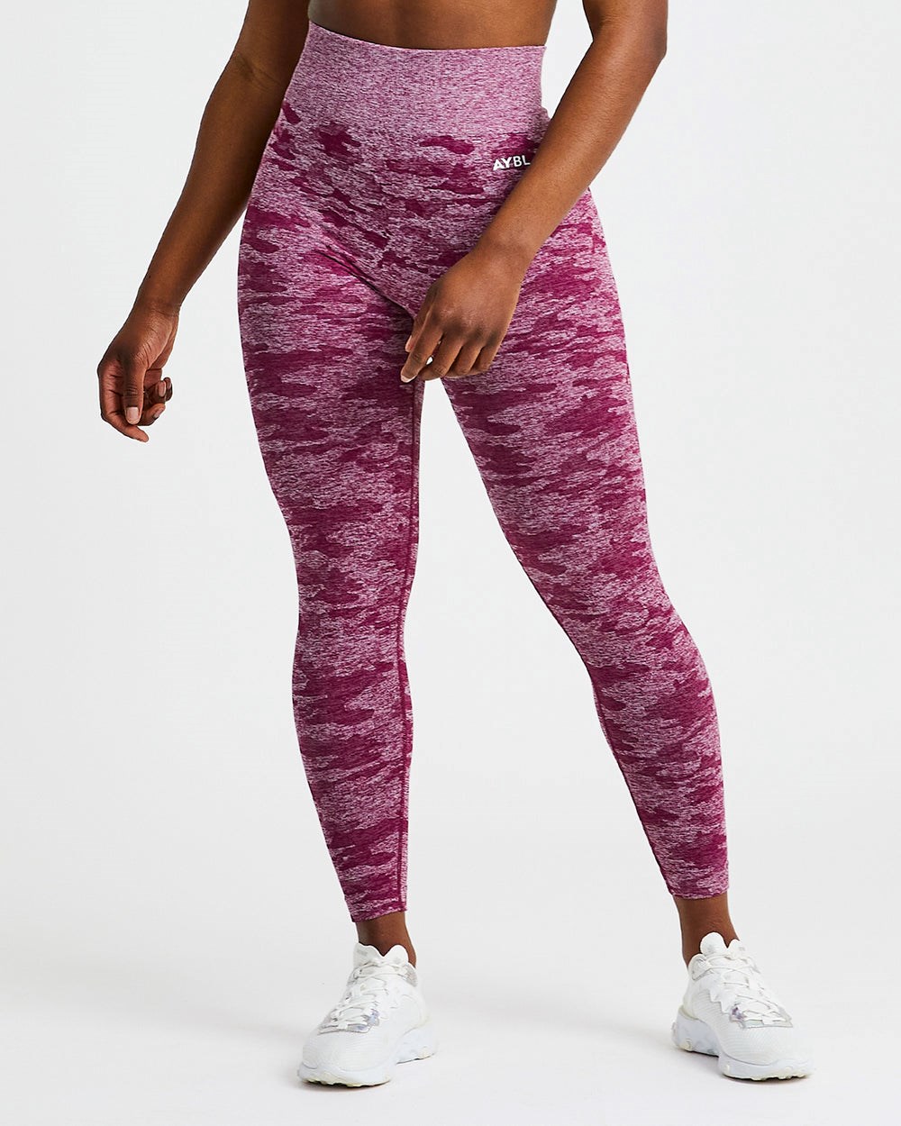 AYBL Evolve Camo Seamless Leggings Bordeaux | 5904278-WG