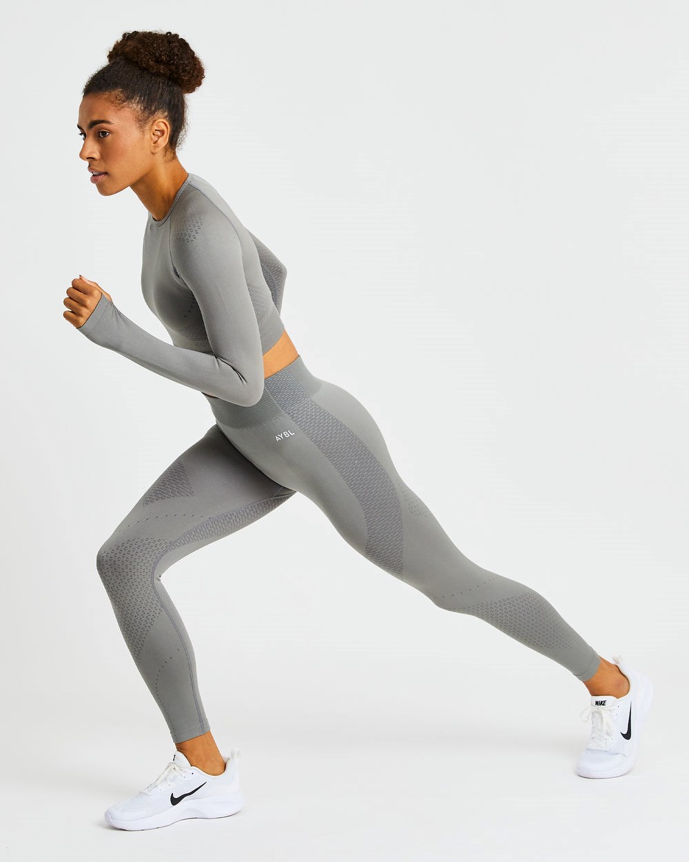 AYBL Ignite Seamless Leggings Grijs | 5910832-YR