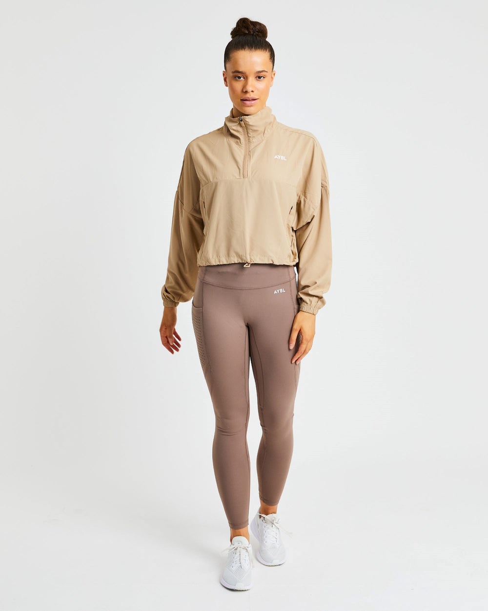 AYBL Everyday 1/2 Zip Pullover Nude | 6874193-MK