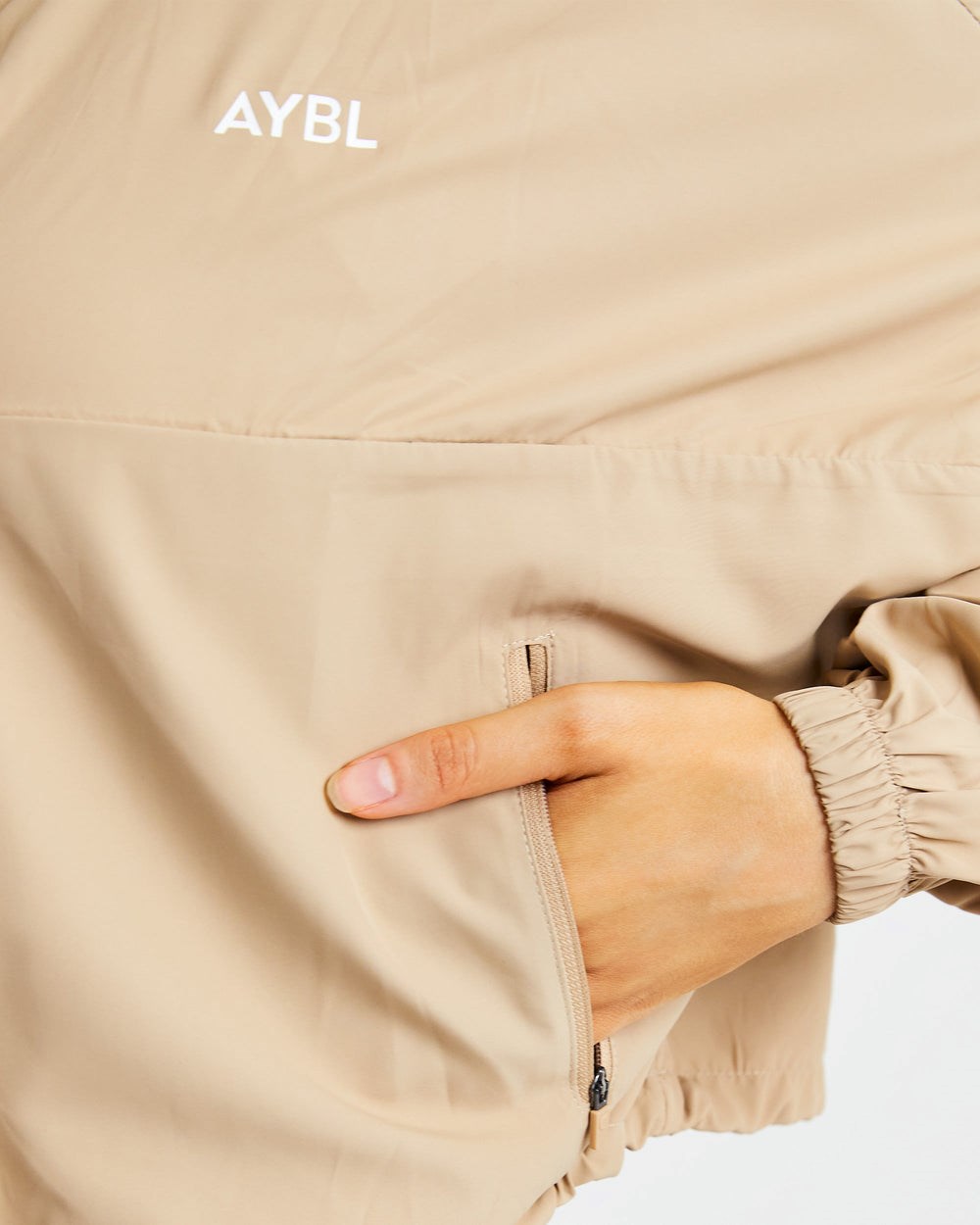 AYBL Everyday 1/2 Zip Pullover Nude | 6874193-MK