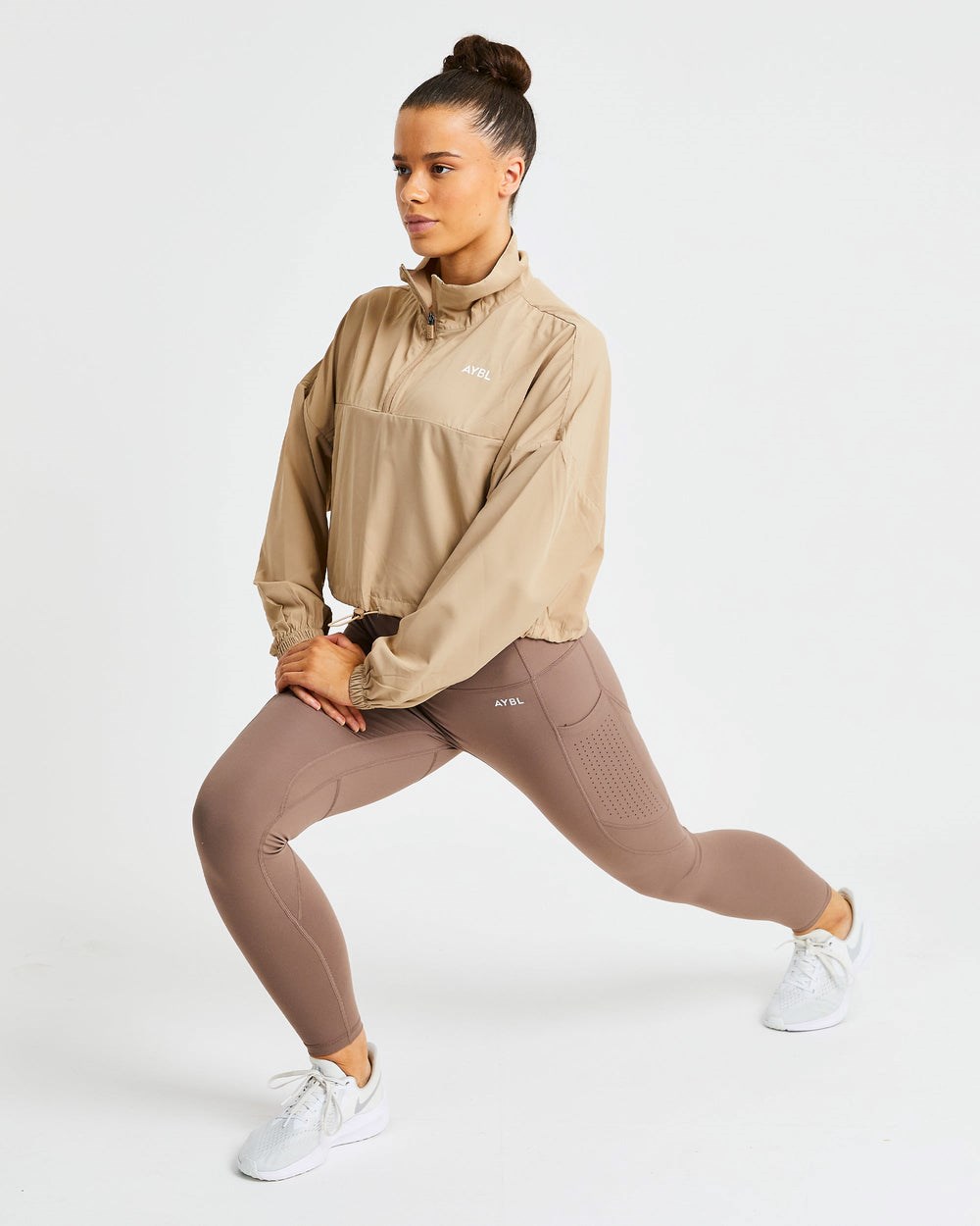 AYBL Everyday 1/2 Zip Pullover Nude | 6874193-MK