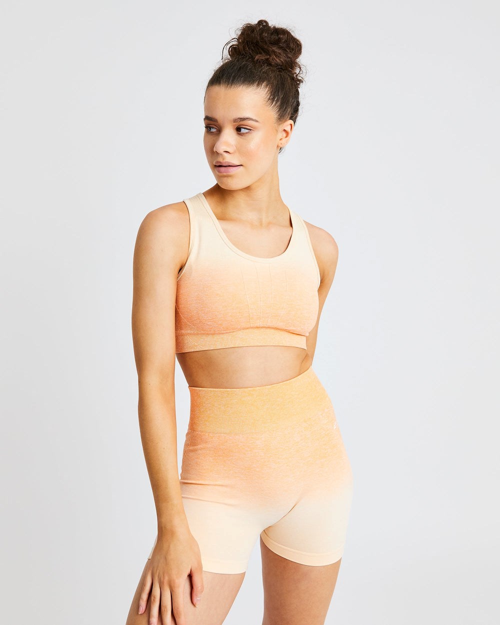 AYBL Pulse Ombré Seamless Sports Bra Oranje | 5371962-AX