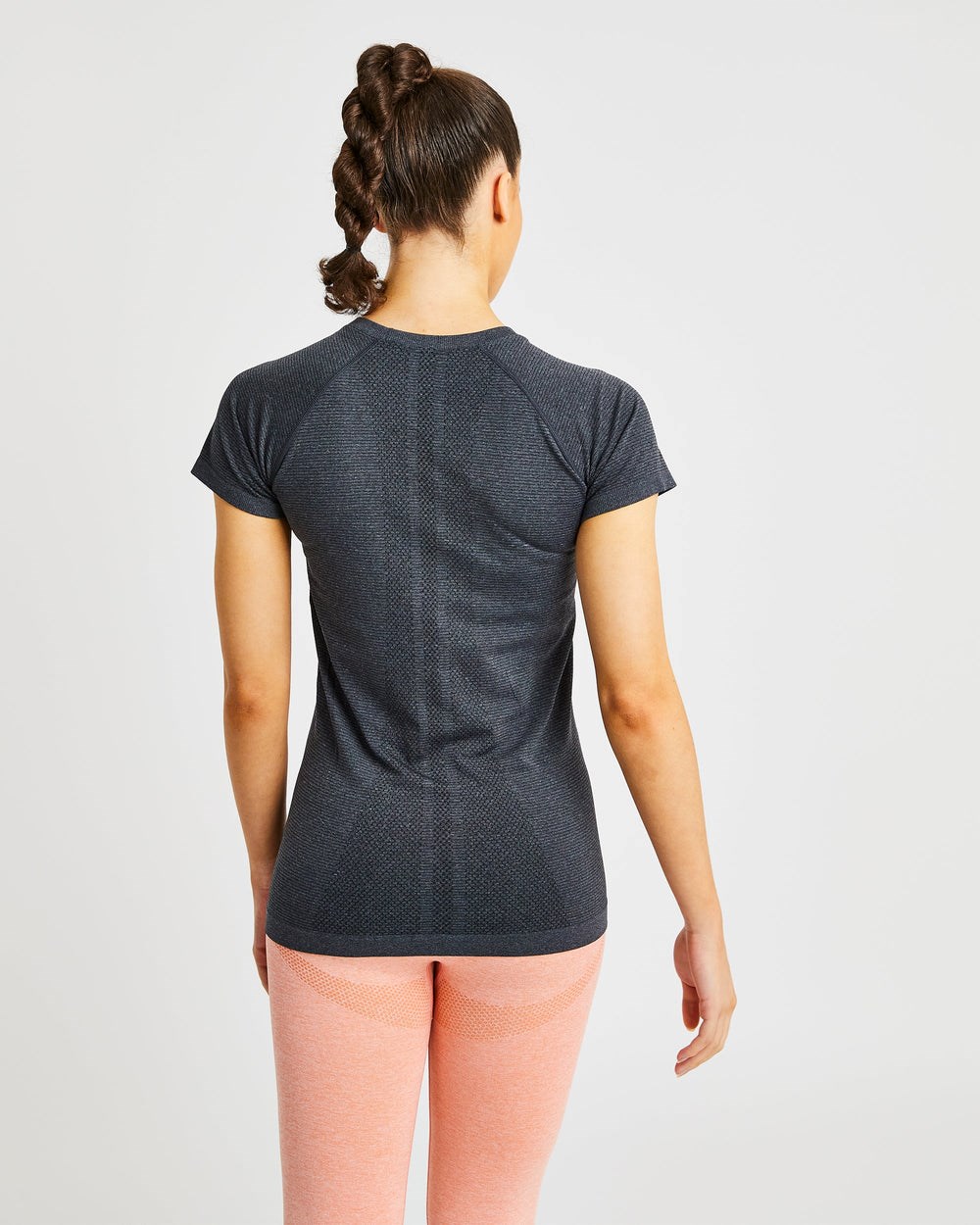 AYBL Embrace Seamless T Shirt Zwart | 2973406-MN