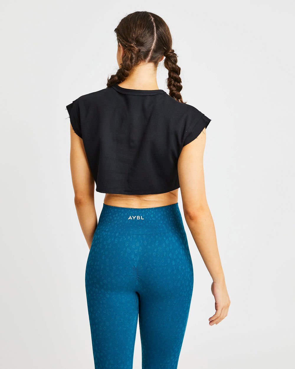 AYBL Training Crop Top Zwart | 8641023-VG