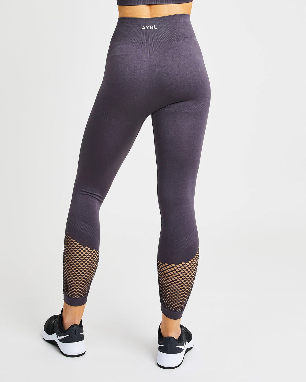 AYBL Reform Seamless Leggings Charcoal | 0631489-JM