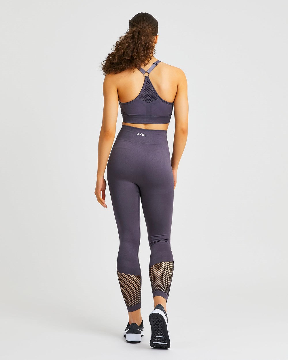 AYBL Reform Seamless Leggings Charcoal | 0631489-JM