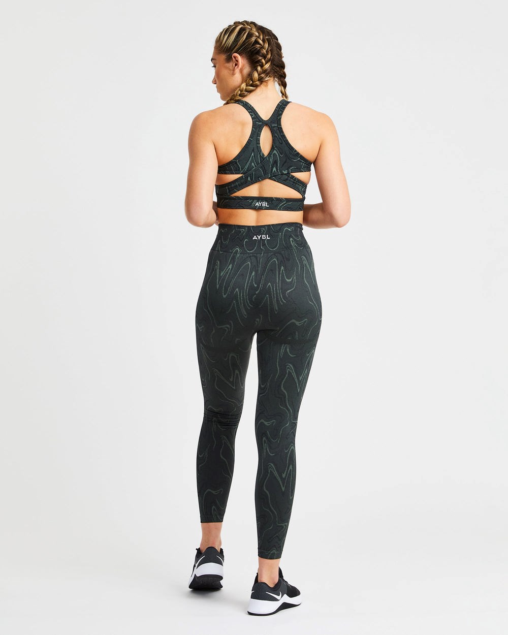 AYBL Velocity Seamless Sports Bra Zwart | 0463278-DQ