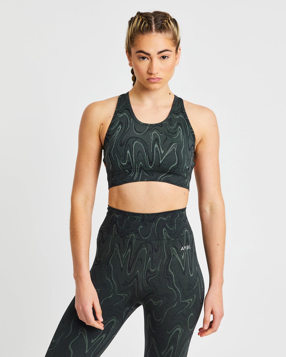 AYBL Velocity Seamless Sports Bra Zwart | 0463278-DQ